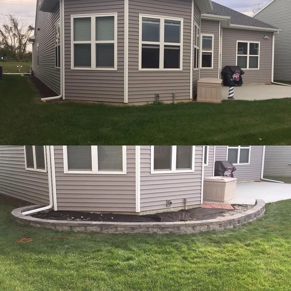 Expert landscape installation in Waterville, OH by Malczewski Lawn Service & Snow Removal