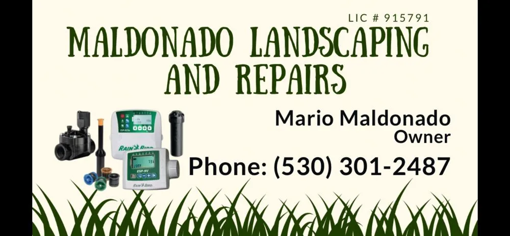 Expert garden landscaping for outdoor upgrades in Yuba City, CA by Maldonado Landscaping and Repairs