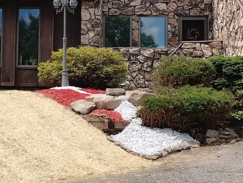 Affordable landscape design in Dickson City, PA by Maldonado Lawns