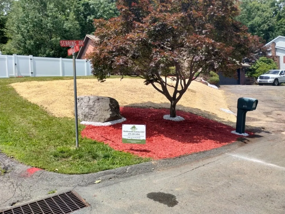 Professional garden landscaping for residential properties across Dickson City, PA - Maldonado Lawns