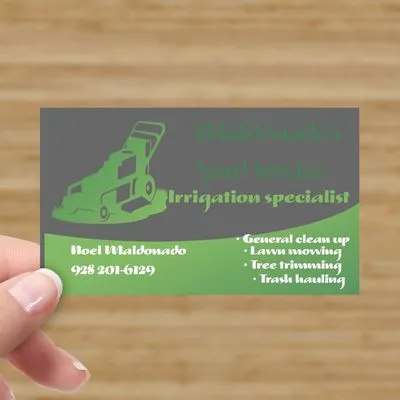 Maldonado's Yard Service Logo