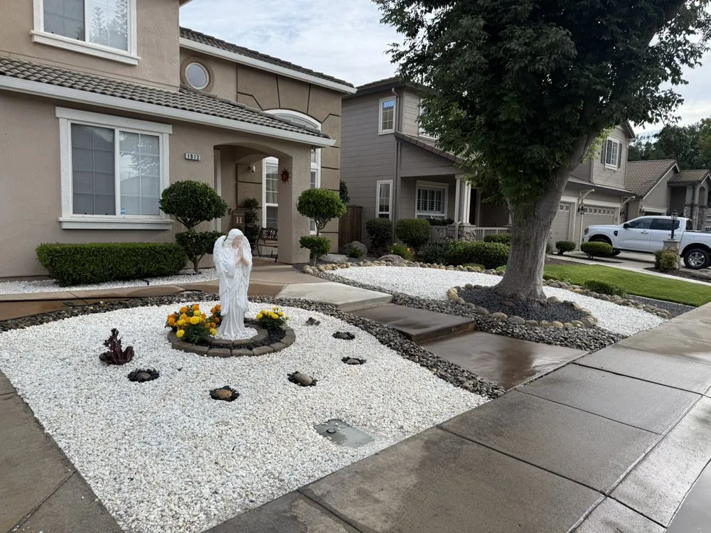 Professional landscape installation in Ceres, CA by MalfaScape Landscaping