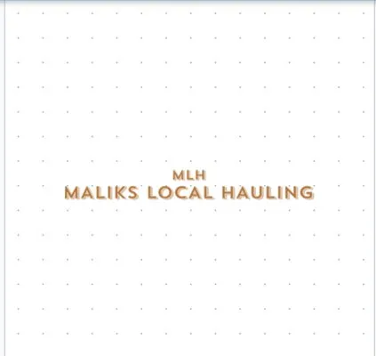 Maliks local hauling Logo