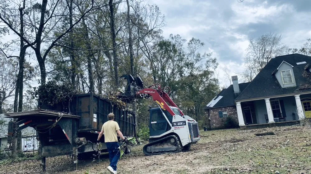 Local landscape design in Denham Springs, LA by Mallett’s Tree removal