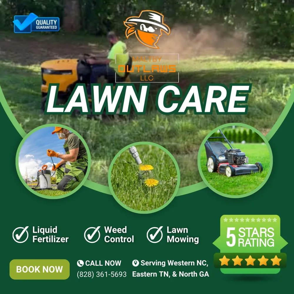Local yard maintenance for homes across Marble, NC - Maltby Outlaws