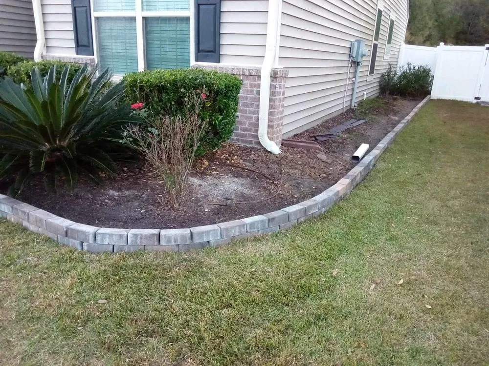 Custom garden landscaping in Bluffton, SC - Man & Son Landscaping