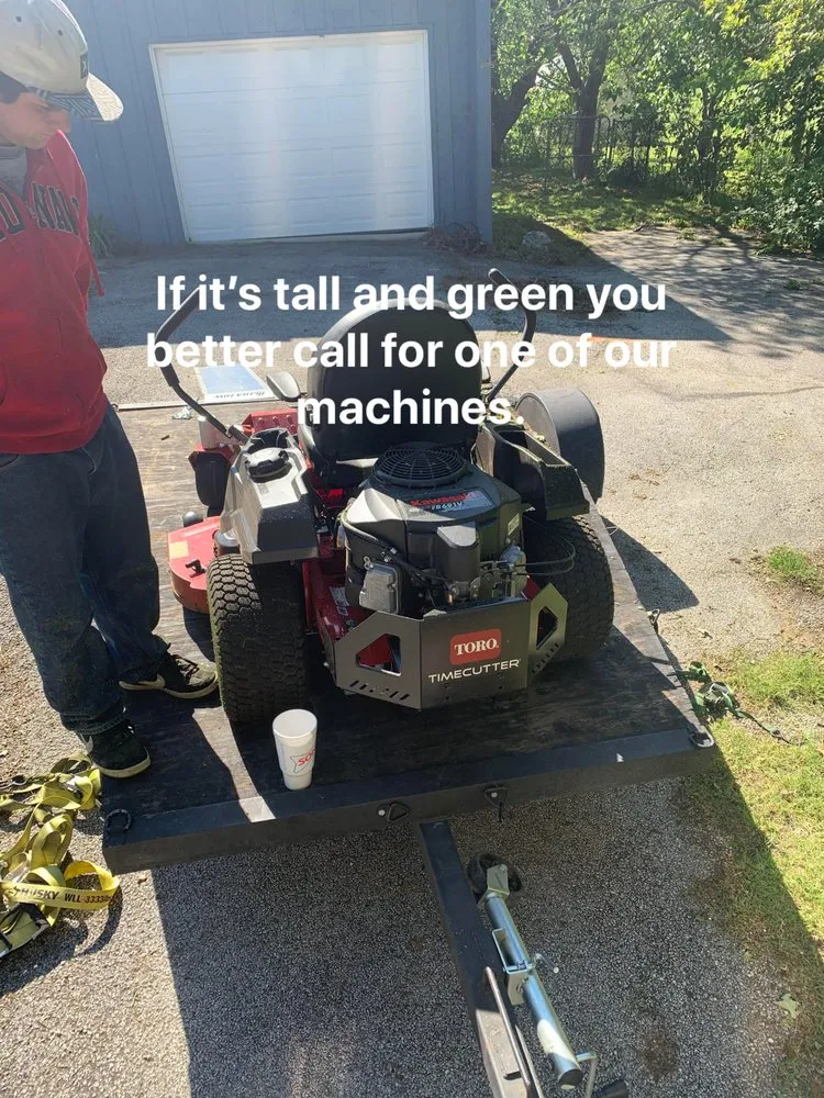 Affordable yard cleanup service for outdoor upgrades in Arlington, TX by Man Cave Mowers