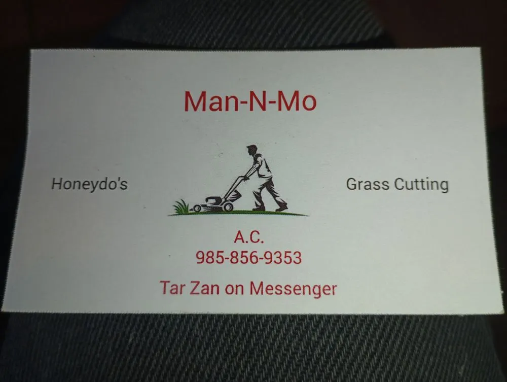 Local lawn mowing service in Golden Meadow, LA by Man N Mo