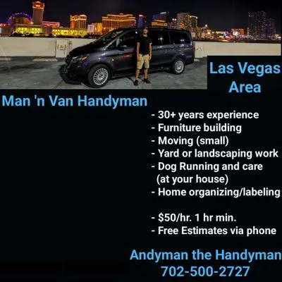 Man 'n Van Handyman Logo