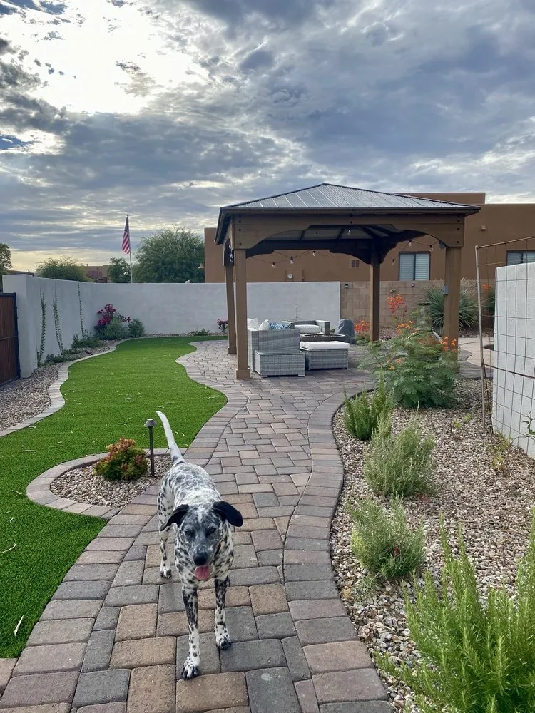 Top-rated landscape installation experts serving Oro Valley, AZ - Man of the Soil Landscape Builder