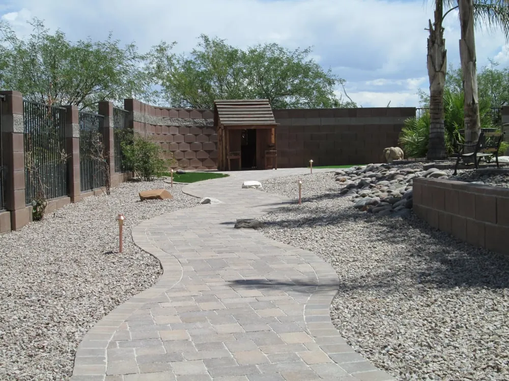 Trusted residential landscaping for year-round maintenance in Oro Valley, AZ by Man of the Soil Landscape Builder