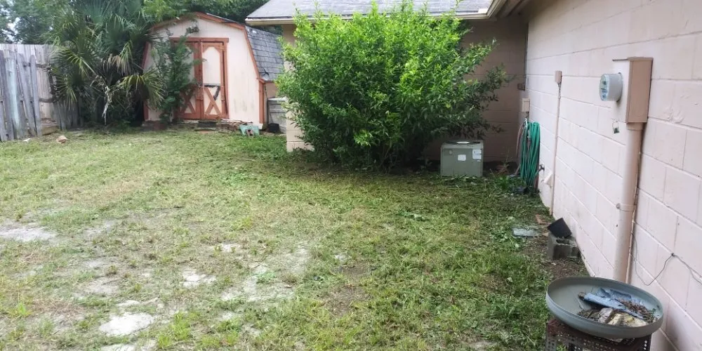 Expert lawn mowing service near you across Palm Bay, FL - Man Truck Lawn Care