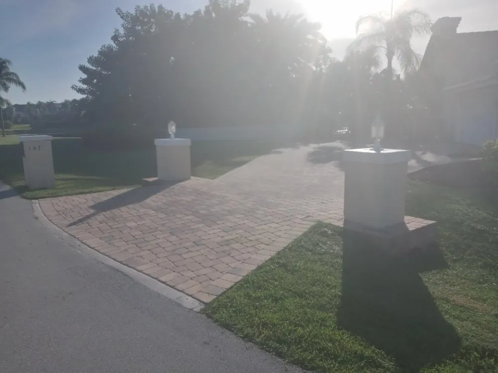 Trusted yard cleanup service for homes across Palm Bay, FL - Man Truck Lawn Care