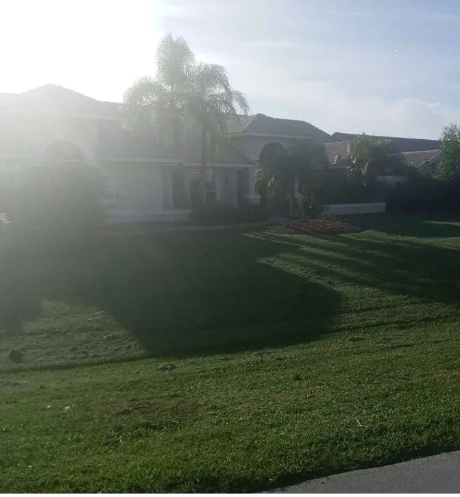Custom landscape installation near you in Palm Bay, FL by Man Truck Lawn Care