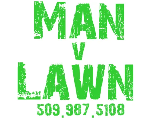 Man V Lawn Logo