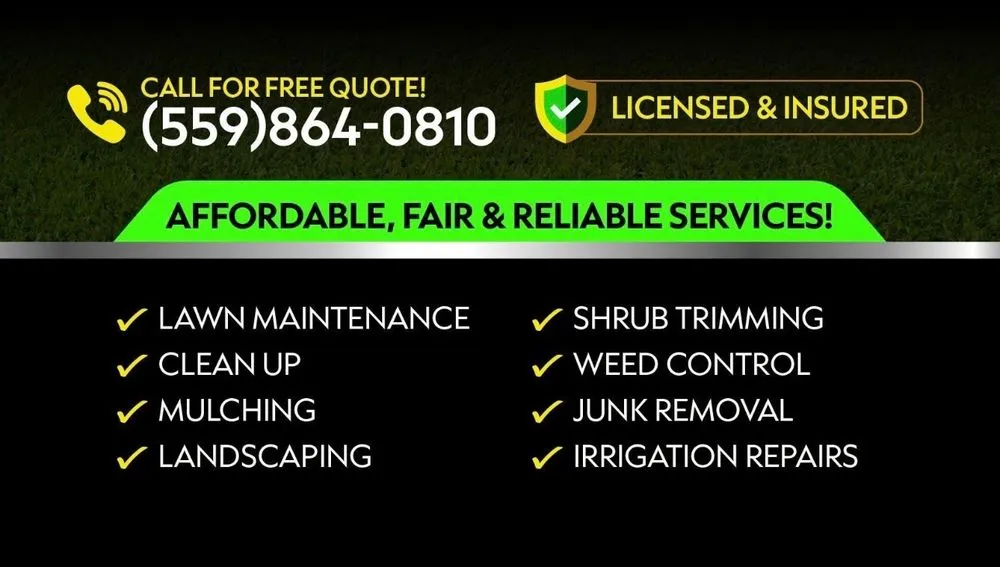 Top-rated yard maintenance in Fresno, CA - Mancillas Landscaping Pros