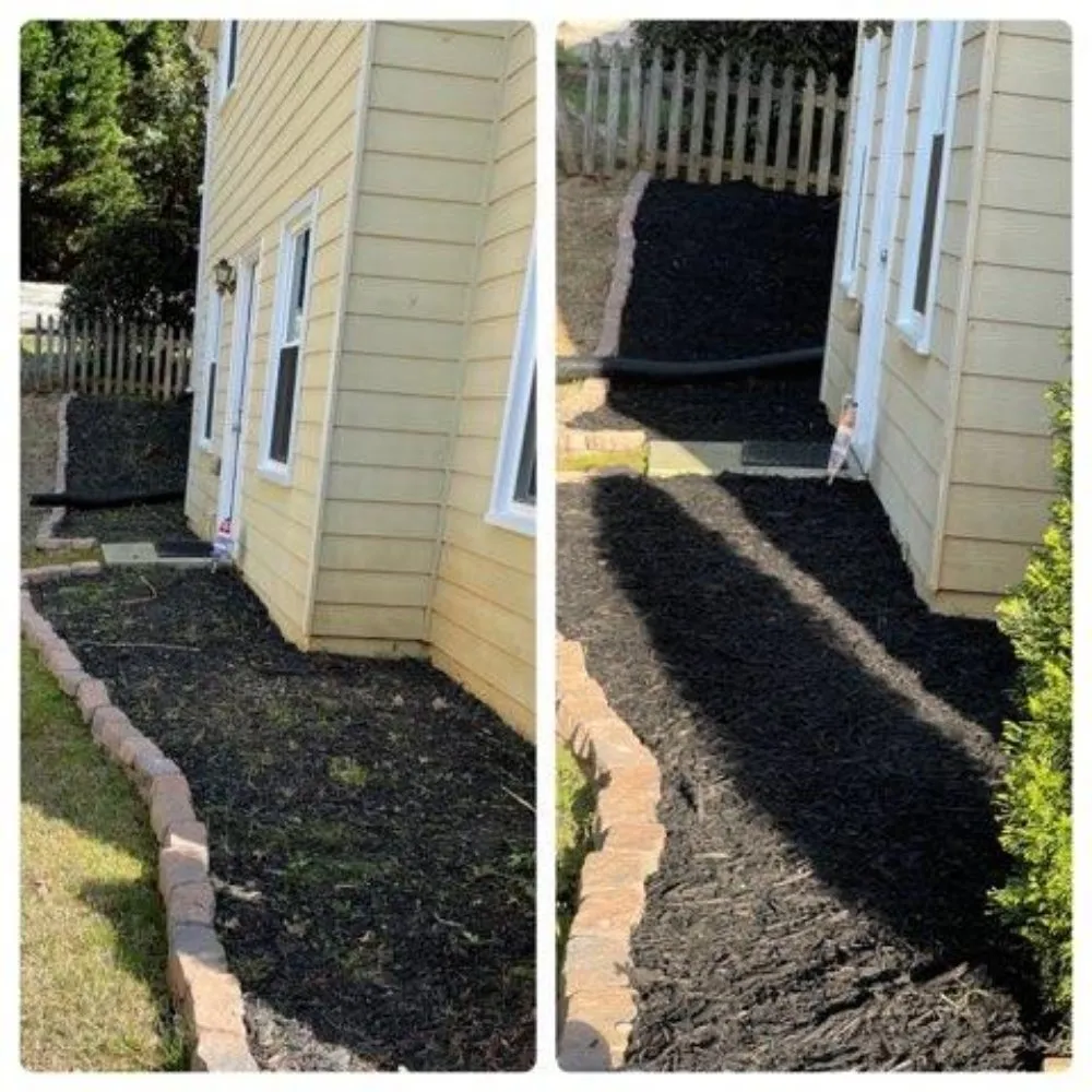 Trusted yard maintenance with custom design in Suwanee, GA by Mancillas Pressure Wash