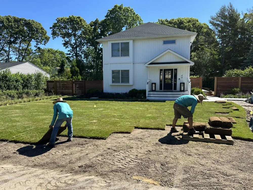 Local lawn care service in East Hampton, NY by Mandevilla Landscaping