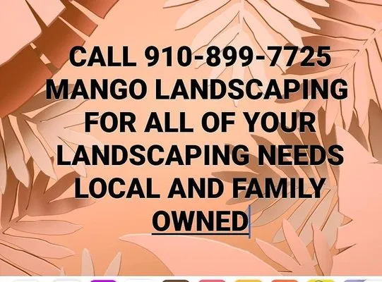 Mango Landscaping Logo