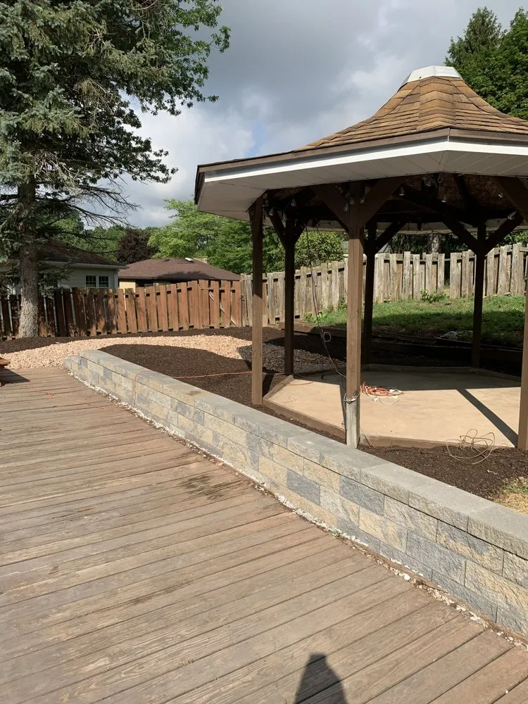 Professional residential landscaping in Pittsburgh, PA by Mangretta Landscaping