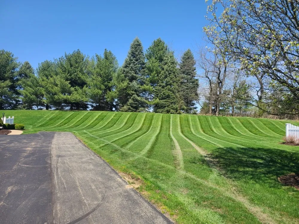 Reliable lawn mowing service in Pittsburgh, PA by Mangretta Landscaping