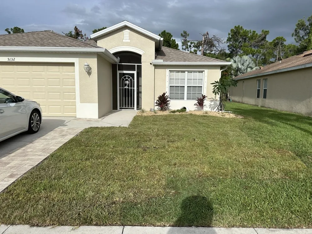 Affordable lawn mowing service with custom design across Port Charlotte, FL - Mangrove Landscaping