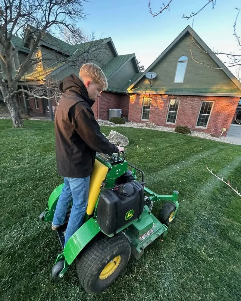 Trusted lawn care service with custom design in Manhattan, KS by Manhattan Mowing and Landscaping