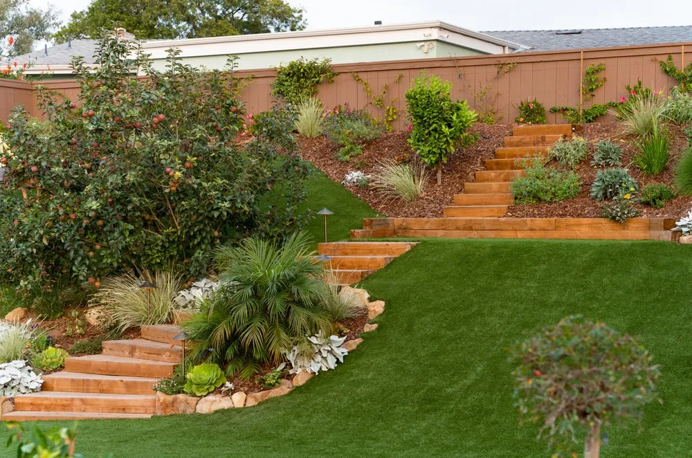 Custom garden landscaping in Santa Barbara, CA - Manifest Building