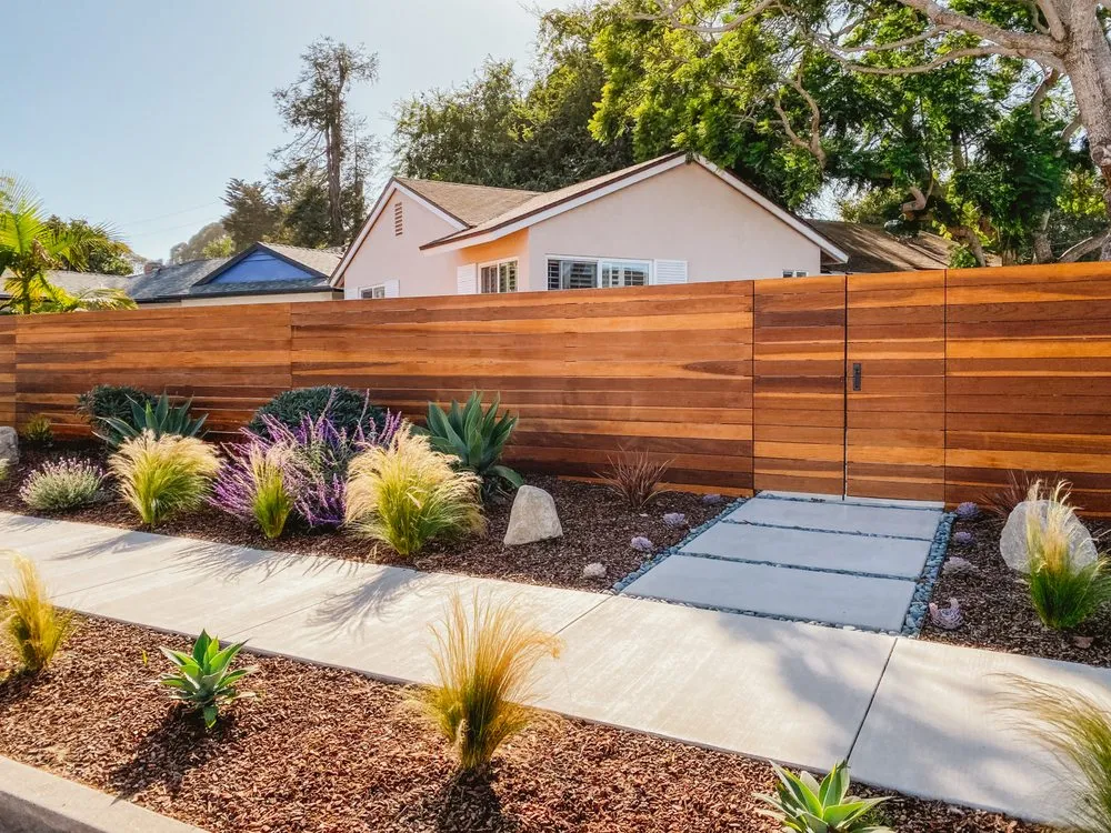 Expert landscape installation in Santa Barbara, CA by Manifest Building