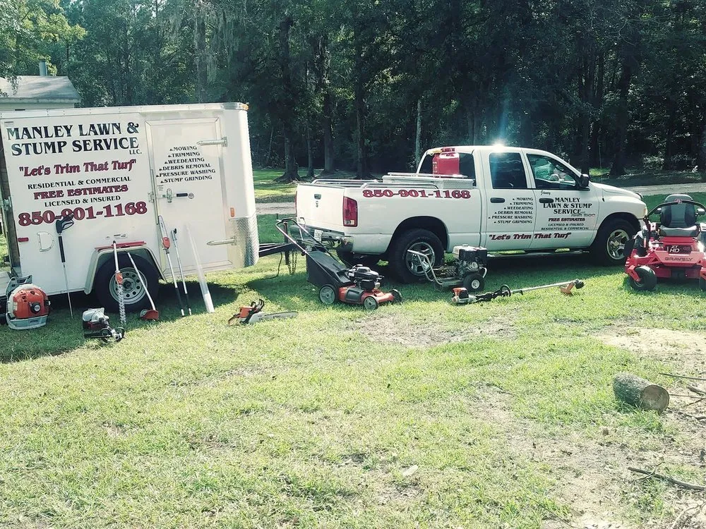 Top-rated outdoor landscaping in Tallahassee, FL - Manley Lawn & Stump Service