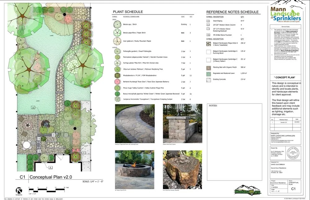 Expert landscape design with custom design in Kalispell, MT by Mann Landscape & Sprinklers