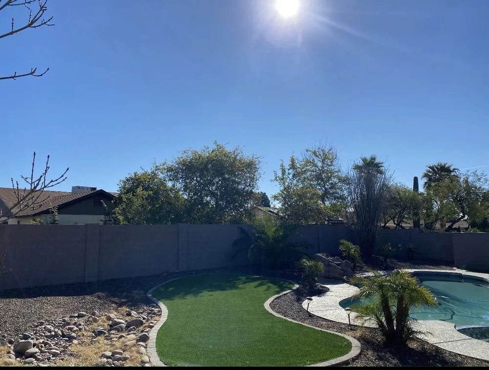Reliable residential landscaping for year-round maintenance in Gilbert, AZ by Manna Turf and Tree