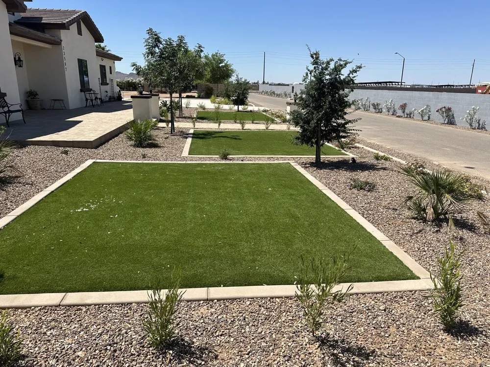Local yard cleanup service for homes in Gilbert, AZ by Manna Turf and Tree