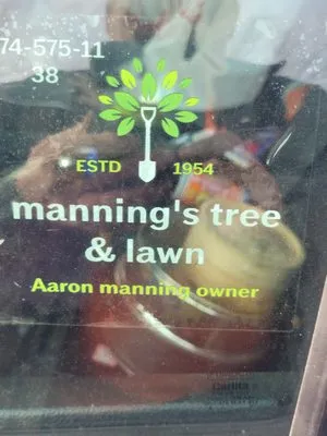 Manning's Tree and on Service Logo