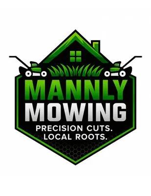 Mannly Mowing Logo