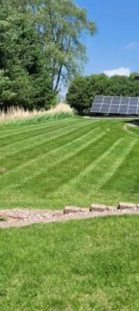 Professional residential landscaping with custom design across East Dubuque, IL - Mannly's Handyman Service