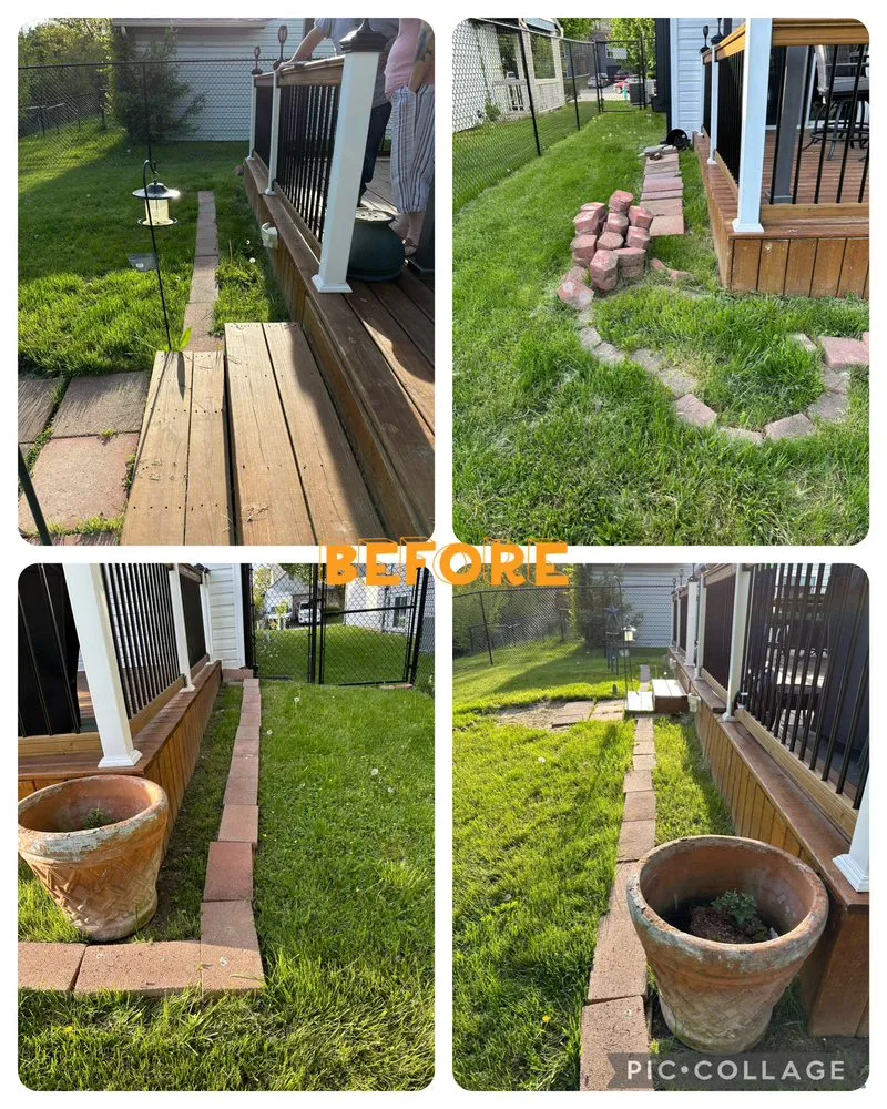 Affordable outdoor landscaping in indianapolis, IN by Mann's Construction