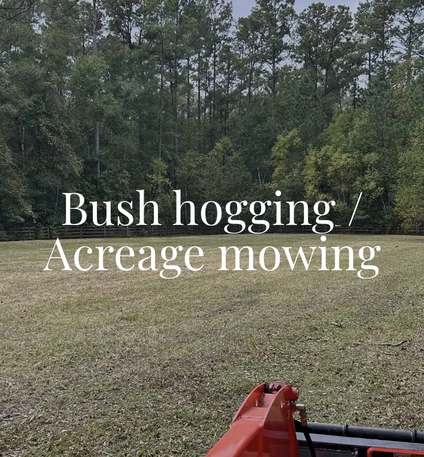 Local lawn care service in Bryceville, FL by Manns Light Tractor Services