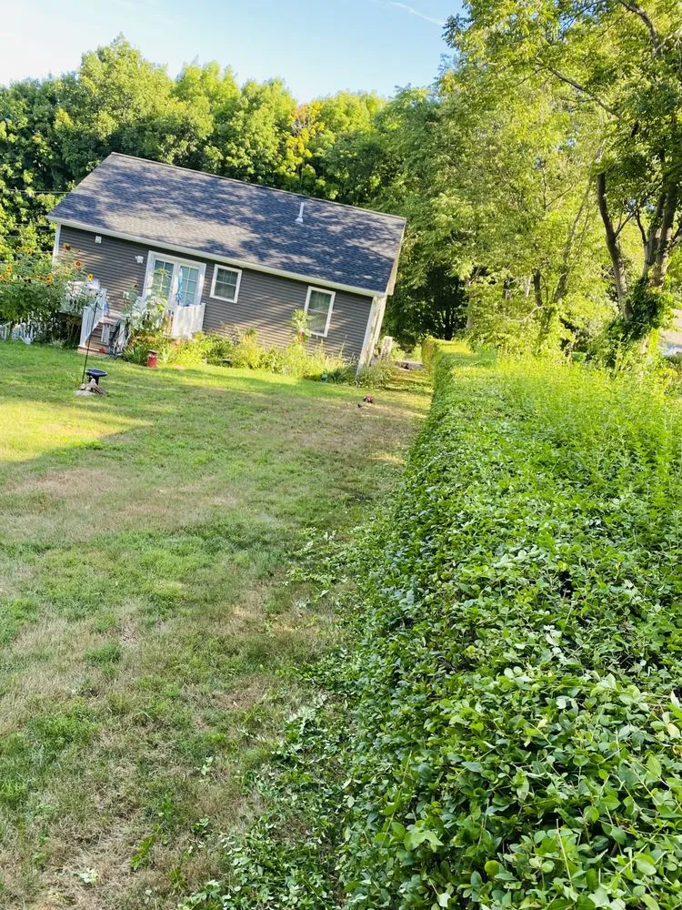Custom lawn mowing service for beautiful yards across Worcester, MA - Manny Landscaping