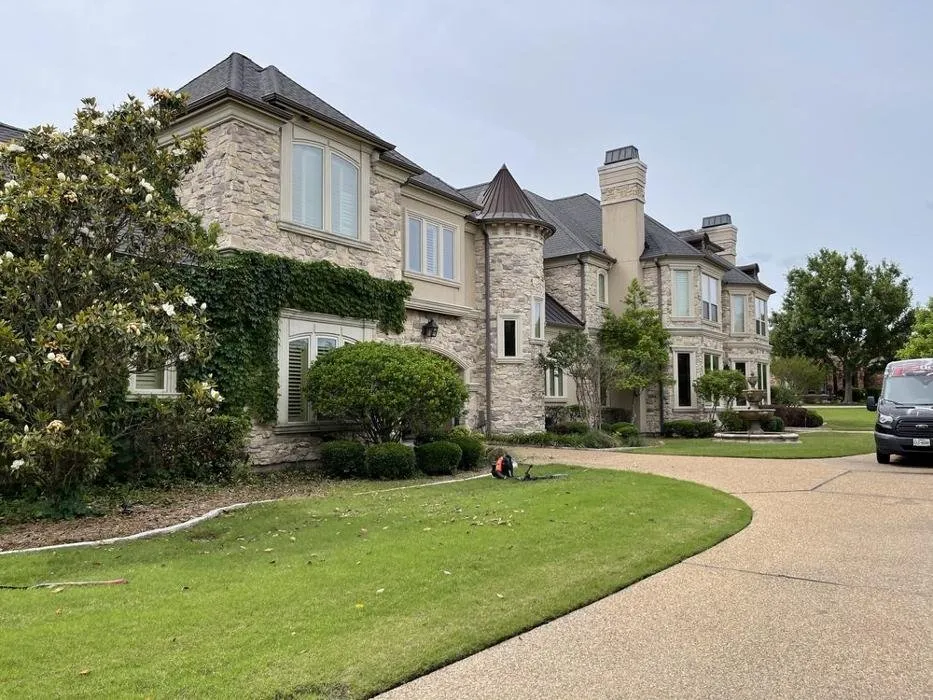 Professional landscape design for homes in Rockwall, TX by Manny's Landscaping & Lawn Maintenance