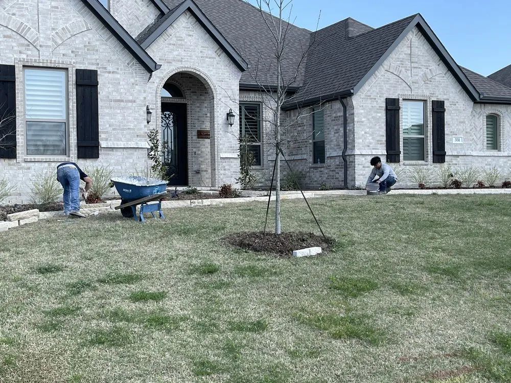 Professional landscape design in Rockwall, TX - Manny's Landscaping & Lawn Maintenance
