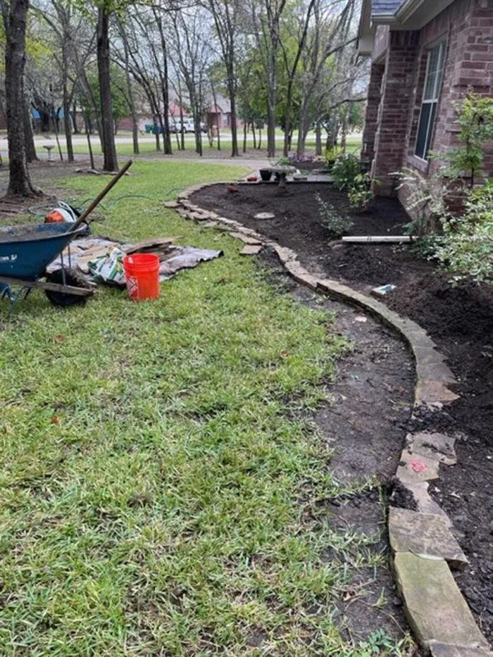 Affordable yard cleanup service for homes in Rockwall, TX by Manny's Landscaping & Lawn Maintenance