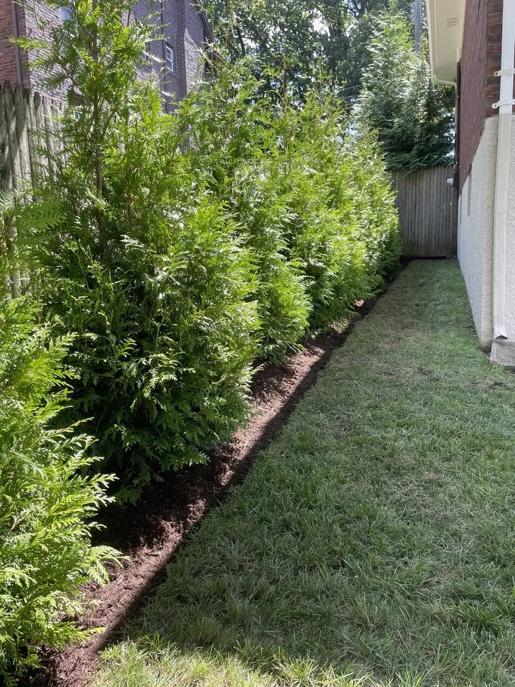 Custom garden landscaping in Staten Island, NY by Manny's Landscaping & Masonry