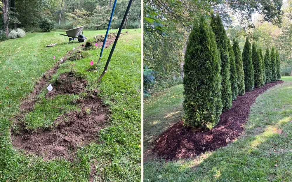 Top-rated yard cleanup service with custom design in Sheffield, MA by Manny’s Landscaping