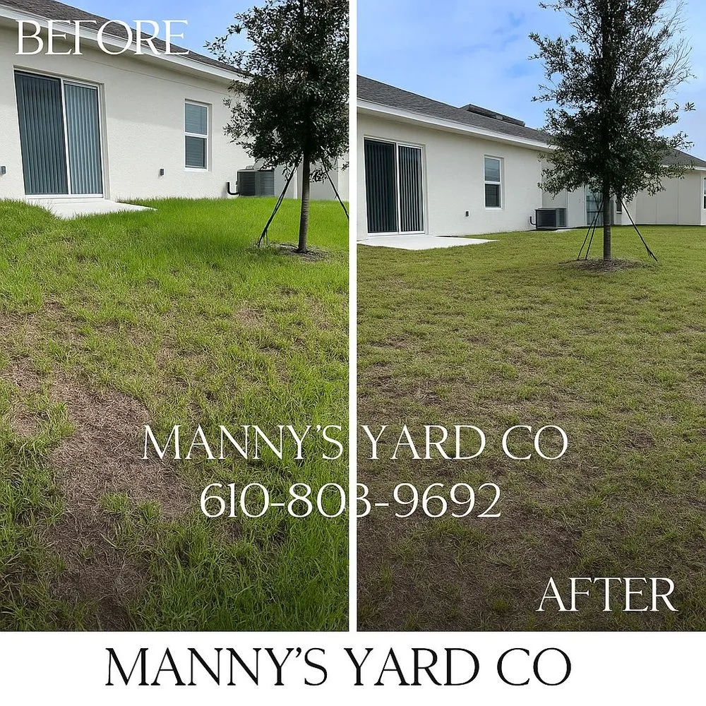 Expert landscaping services for beautiful yards in Lake Wales, FL by Manny’s Yard