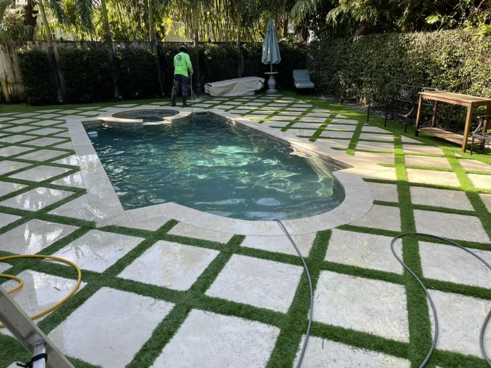 Expert residential landscaping with custom design in Naples, FL by Mans Handy-Man Services