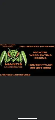 Mantis Lawn Service Logo