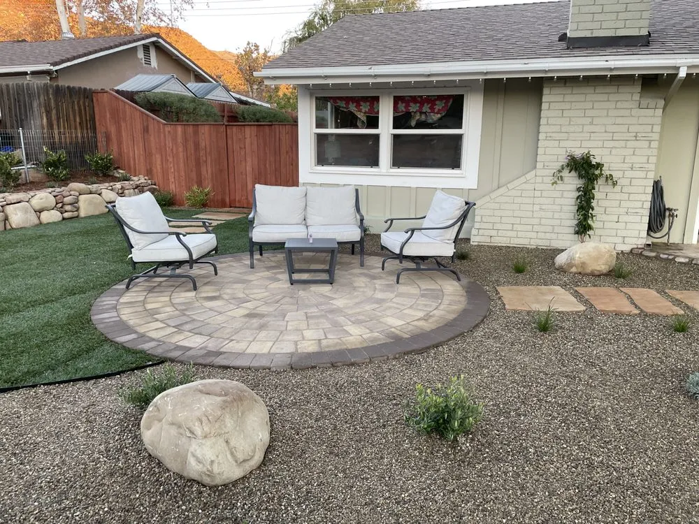 Local landscape installation with custom design in Ojai, CA by Manuel Cisneros Landscape Design