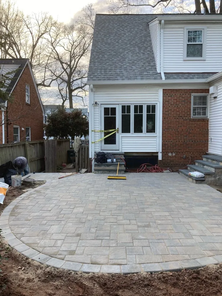 Affordable landscape design for homes in Silver Spring, MD by Manuel Construction Services