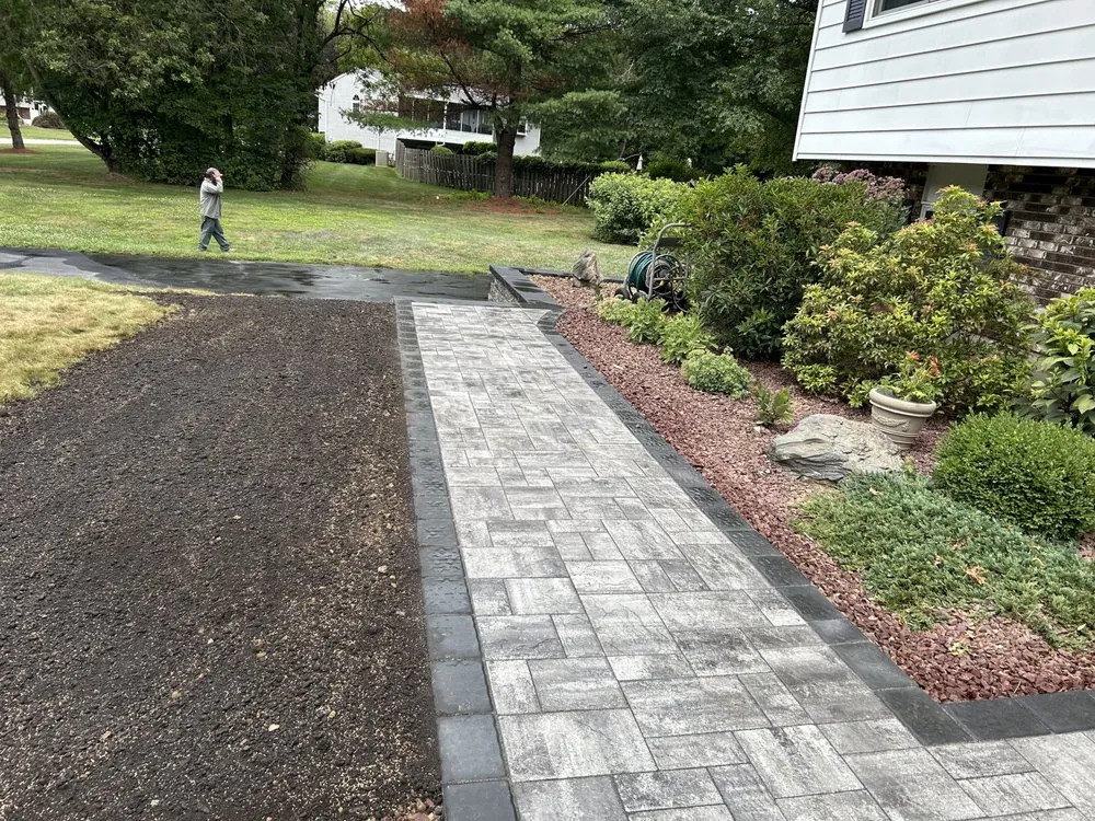 Expert outdoor landscaping with custom design across Wappinger Falls, NY - Manuel Landscaper Construction